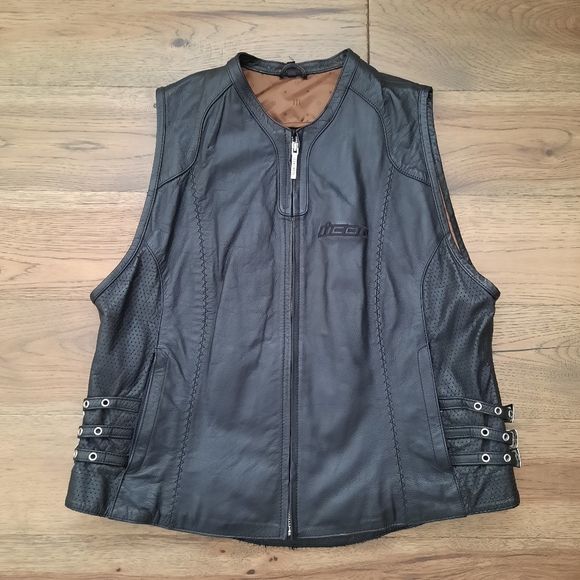 ICON Jackets & Blazers - ICON Genuine Leather Vest